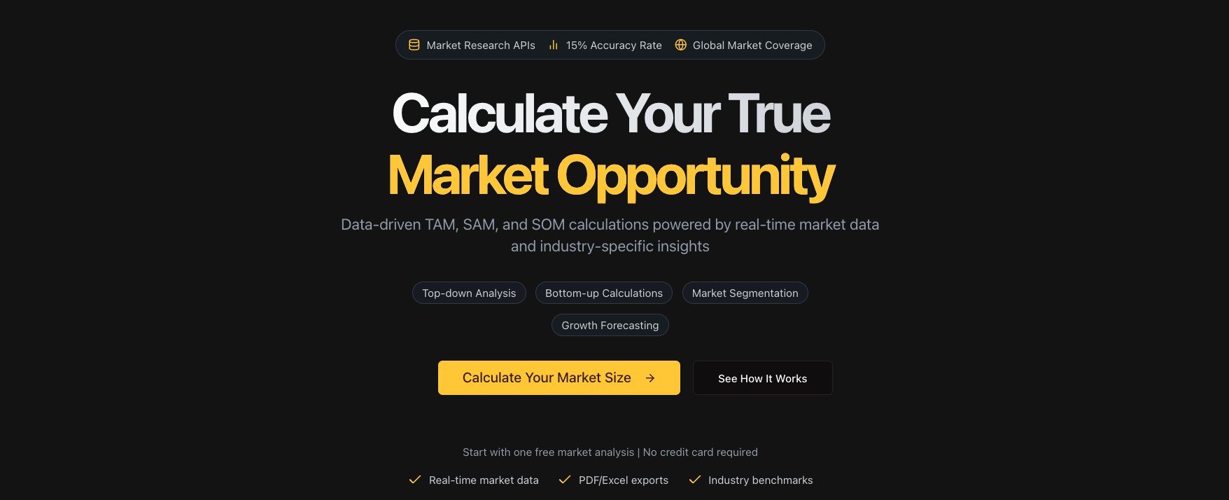TAM Analyst product image